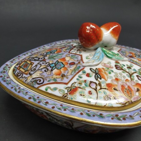 Ciotolina porta caramelle con coperchio made in Cina anni 70
