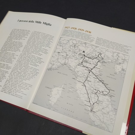 Libro La storia delle Mille Miglia Giovanni Lurani 1979