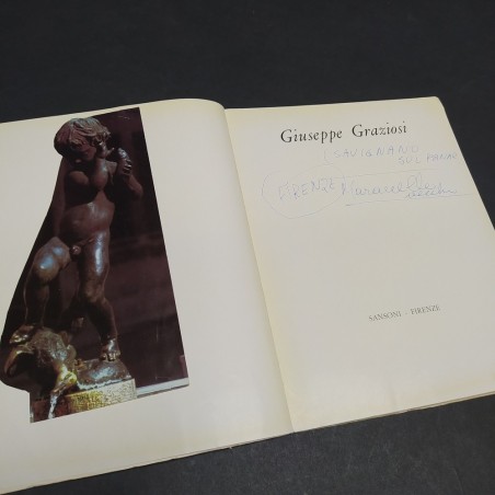 Volume monografico Giuseppe Graziosi con numerosi appunti e integrazioni