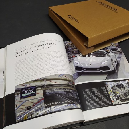 Libro Lamborghini 50 anni di fascino e passione Buzzonetti Artioli 2015 320 pp