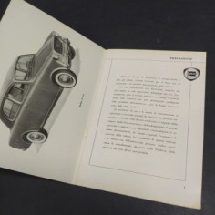 Libretto uso e manutenzione auto Lancia Appia 3 serie. Aloni e pennarello 2