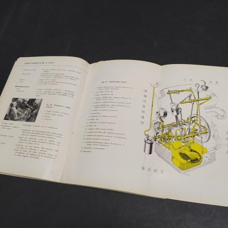 Libretto uso e manutenzione auto Lancia Appia 3 serie. Aloni e pennarello