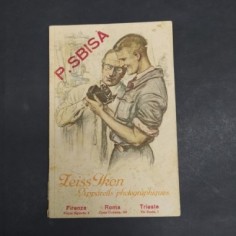 Catalogo di macchie fotografiche Zeiss Ikon francese,1927. Macchie,ingiallimenti