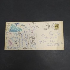 Cartolina viaggiata 2° Circuito Internazionale motociclistico 1968 con autografi 2