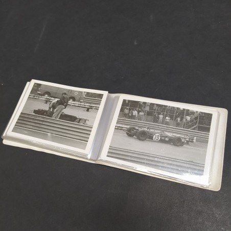 Lotto di 36 fotografie del 10° Gran Premio F2 lotteria del 1968 con annotazioni