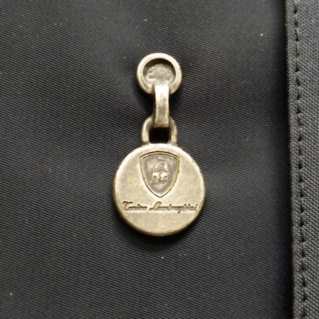 Portafoglio nero con marchio Tonino Lamborghini in confezione originale. Buono