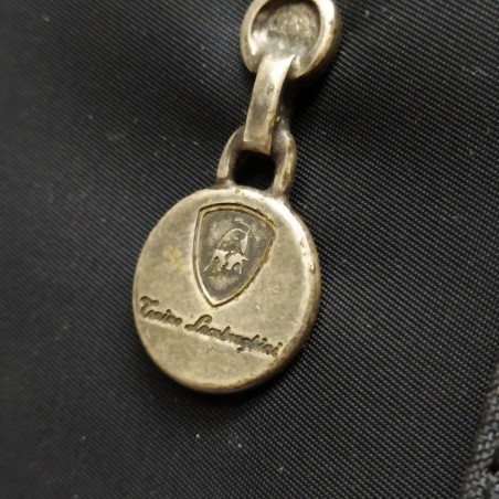 Portafoglio nero con marchio Tonino Lamborghini in confezione originale. Buono