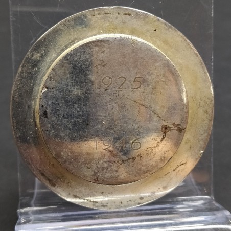 Fregio Alfa Romeo smaltato 1925-1946, diametro di 60 mm. Condizioni discrete