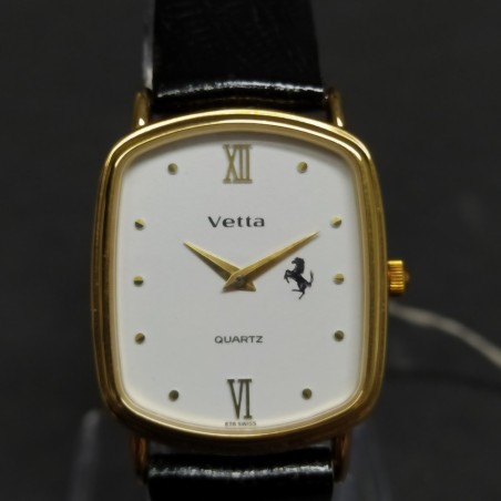 Orologio da uomo Vetta al quarzo con Cavallino Ferrari mai usato. Buono
