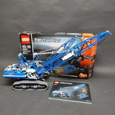Lego Technic 42042 Gru cingolata blu anno 2015 - 1401 pz montata