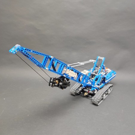 Lego Technic 42042 Gru cingolata blu anno 2015 - 1401 pz montata
