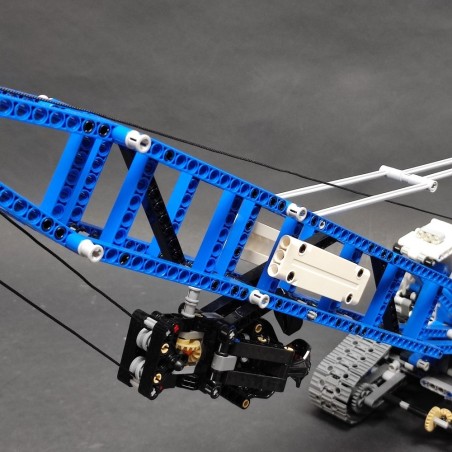 Lego Technic 42042 Gru cingolata blu anno 2015 - 1401 pz montata