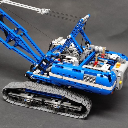 Lego Technic 42042 Gru cingolata blu anno 2015 - 1401 pz montata