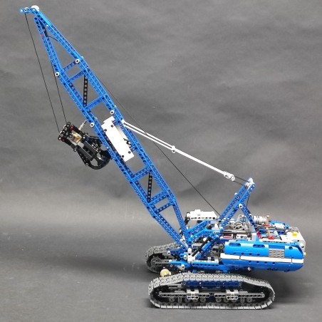 Lego Technic 42042 Gru cingolata blu anno 2015 - 1401 pz montata