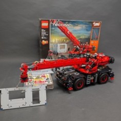Lego Technic 42082 Grande Gru Mobile / battipalo Terrain Crane 2