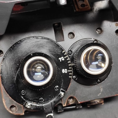 Binocolo militare tedesco WWII - Flak 12x60 BLC ( C. Zeiss ) restaurato