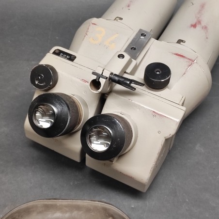 Binocolo Marina tedesca WWII - Flak 10x80 45° DKL restaurato