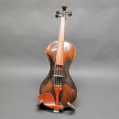Violino fine 800 misura 4/4 Gusetto da collezione restaurato legno scuro 2