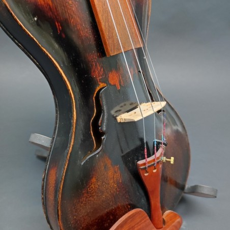 Violino fine 800 misura 4/4 Gusetto da collezione restaurato legno scuro