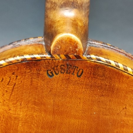 Violino fine 800 misura 4/4 Gusetto da collezione restaurato legno chiaro