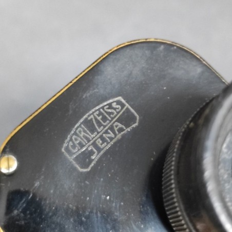 Binocolo Carl Zeiss 7x50 periodo WWII completo di custodia in pelle