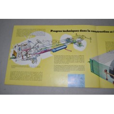 PROSPEKT DEPLIANT BROCHURE MERCEDES BENZ L 330 & LK & LS 2 PAG. FRANCESE 2