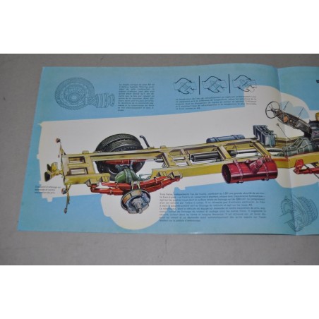 PROSPEKT DEPLIANT BROCHURE MERCEDES BENZ L321 LK321 LS321 120 HP FRANCESE
