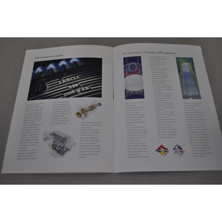 PROSPEKT DEPLIANT BROCHURE LANCIA K 6 PAGINE ITALIANO X/94 - NUOVO