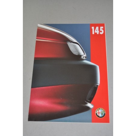 PROSPEKT DEPLIANT BROCHURE ALFA ROMEO ALFA 145 2 PAG. ITALIANO 1994 - OTTIMO