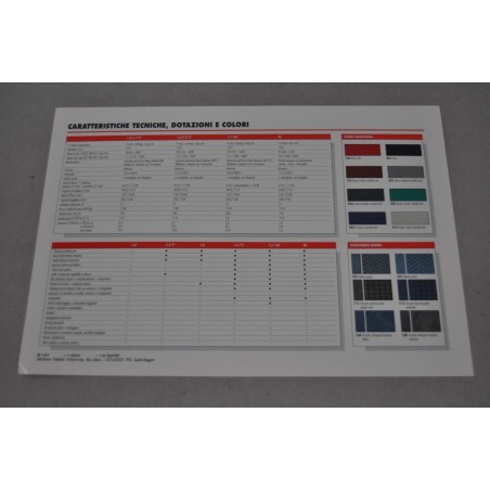 PROSPEKT DEPLIANT BROCHURE ALFA ROMEO ALFA 145 9/94 - FOGLIO UNICO ITA