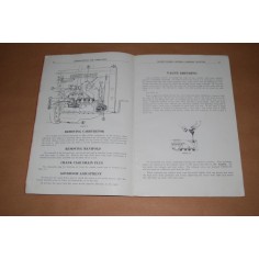 LIBRETTO USO MANUTENZIONE MASSEY HARRIS SERVICE MANUAL TRACTOR FOUR WHEEL DRIVE 2