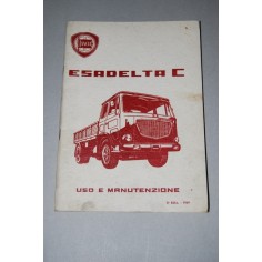 AUTOCARRO LANCIA ESADELTA C LIBRETTO SUO MANUTENZIONE 1969 2° ED. MOLTO BUONO