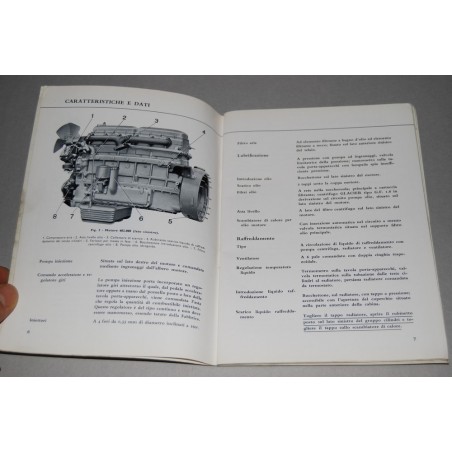 AUTOCARRO LANCIA ESADELTA C LIBRETTO SUO MANUTENZIONE 1969 2° ED. MOLTO BUONO