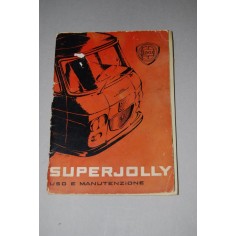 FURGONE LANCIA SUPERJOLLY LIBRETTO USO MANUTENZIONE 1° ED. 1963 MEDIOCRE