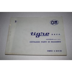 OM TIGRE AUTOTELAIO CATALOGO PARTI DI RICAMBIO 500 6/67 OTTIMO