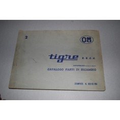 OM TIGRE D.G.S.A. AUTOTELAIO CATALOGO PARTI DI RICAMBIO 500 6/67 OTTIMO
