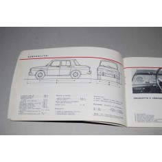 LIBRETTO USO MANUTENZIONE RENAULT R1130 ITALIANO LIEVI DANNI IN COPERTINA 2