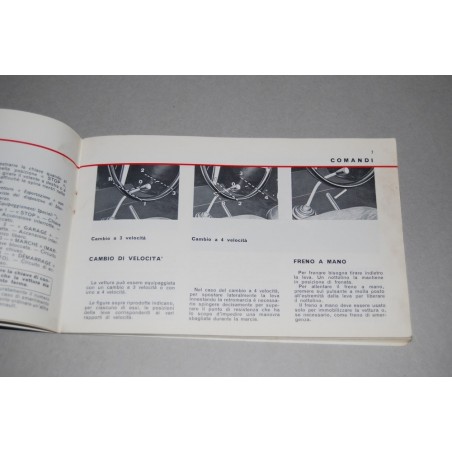 LIBRETTO USO MANUTENZIONE RENAULT R1130 ITALIANO LIEVI DANNI IN COPERTINA