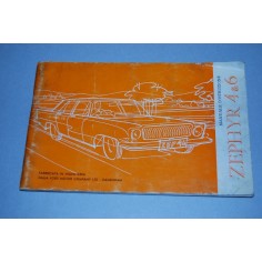 LIBRETTO USO MANUTENZIONE FORD ZEPHYR 4&6 MAGGIO 1963 - BUONO