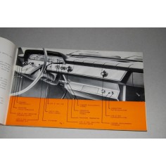LIBRETTO USO MANUTENZIONE FORD ZEPHYR 4&6 MAGGIO 1963 - BUONO 2