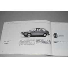 LIBRETTO USO MANUTENZIONE VOLVO 343 TP 1426/1 4000 11.76 1976 ITALIANO D.3.5.202 2