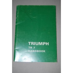 MANUALE DI ISTRUZIONE TRIUMPH TR 7 HANDBOOK RTC 9210 ED. 2 INGLESE OTTIMO