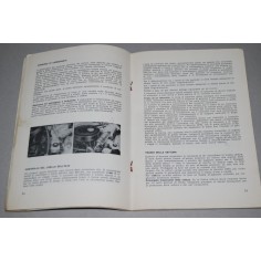 MANUALE DI ISTRUZIONE OPEL KADETT OLYMPIA  GMI 351/2 1968 MACCHIE E SCRITTE 2