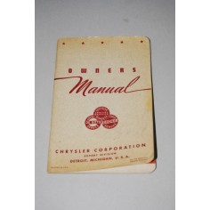 CHRYSLER CORPORATION EXPORT DIVISION OWNER MANUAL DX-7149 2° ED.