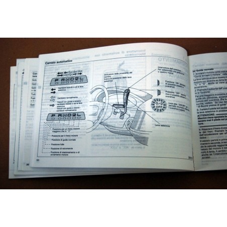 LIBRETTO USO MANUTENZIONE TOYOTA PREVIA 1992 ITALIANO ALCUNE PAGINE STACCATE
