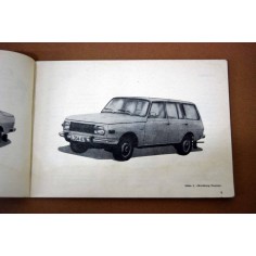 LIBRETTO USO MANUTENZIONE UPUTSTVO ZA RUKOVANIE I ODRZAVANJE WARTBURG 353 W 1977 2