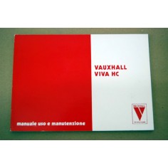 LIBRETTO USO MANUTENZIONE VAUXHALL VIVA HC MARZO 1971 GMI 483 PARI NUOVO