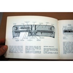 LIBRETTO USO MANUTENZIONE VAUXHALL VIVA HC SL FIRENZA SL OTTOBRE 1973 GMI 483