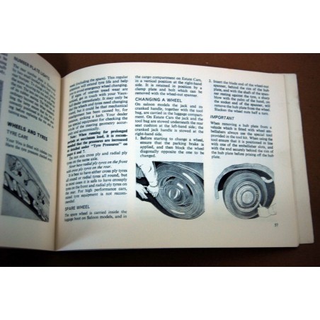LIBRETTO USO MANUTENZIONE VAUXHALL VIVA HC OWNER'S HANDBOOK T.S. 1030/2 1971