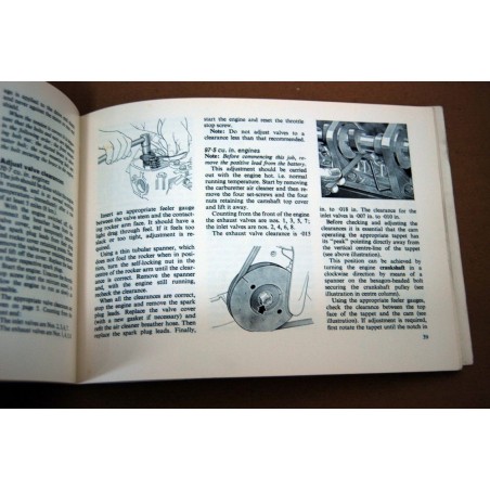 LIBRETTO USO MANUTENZIONE VAUXHALL VIVA HC OWNER'S HANDBOOK T.S. 1030/2 1971